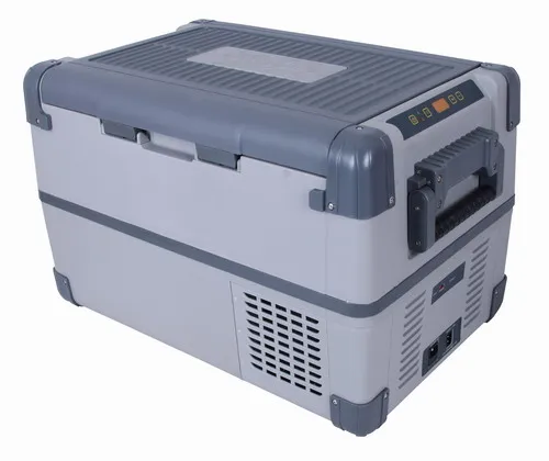 Portable 12v Dc Mobile 40litre Capacity Caravan 4x4 Fridge Car Accessories CE Grey Fridge Compressor Prices 60W Car