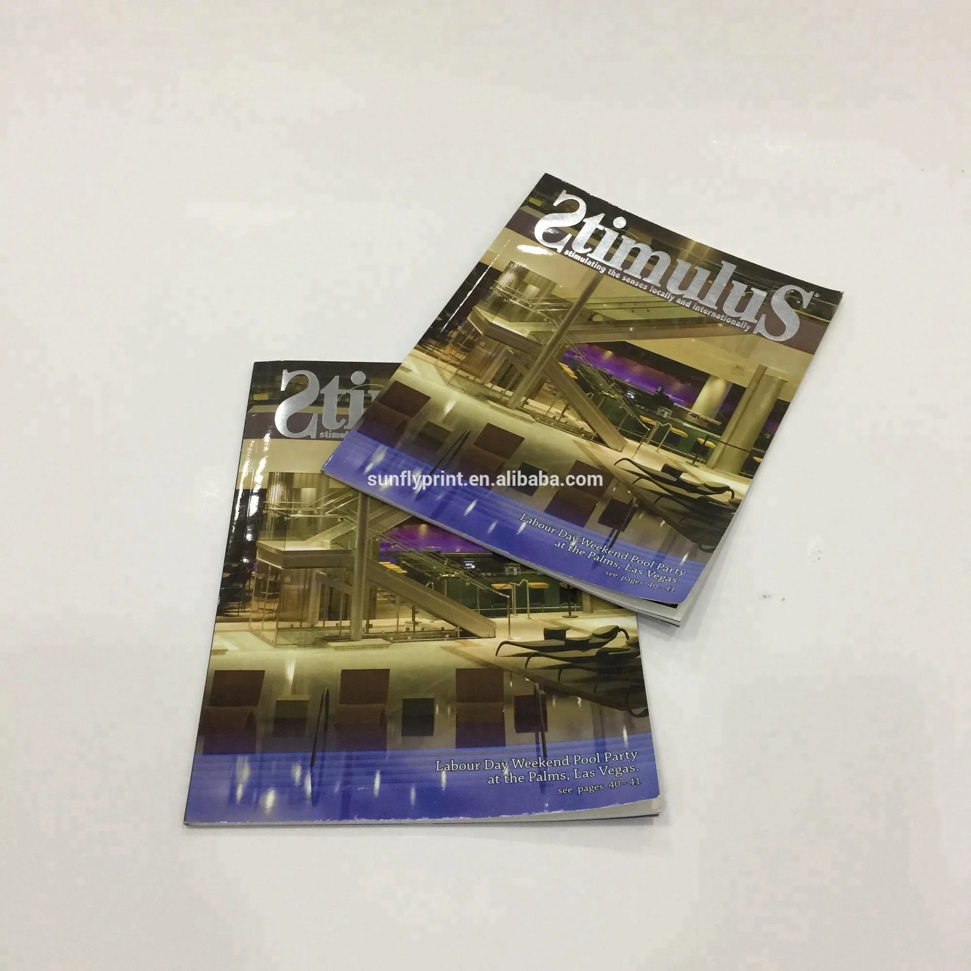 Chinese Manufacturer Art Paper Paperback book Magazine Printing services online in China