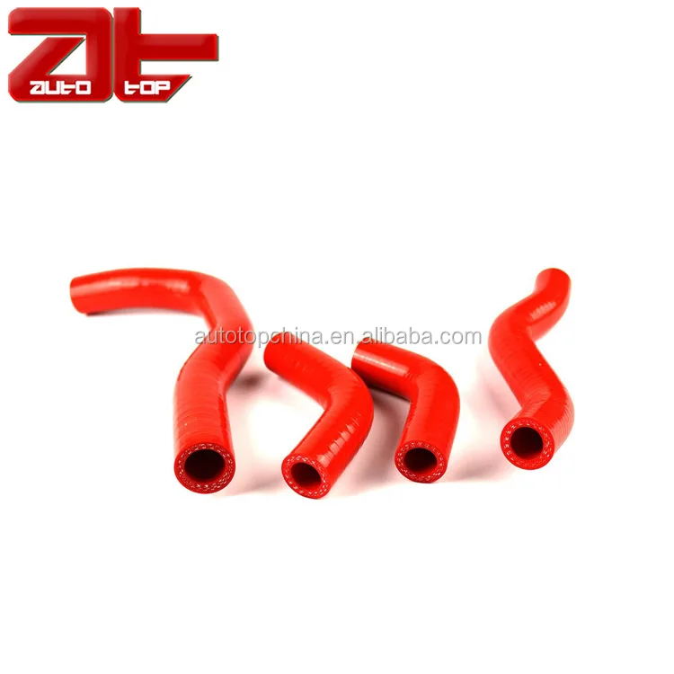 High Temperture Motorcycle Radiator Silicone Hose, Durable Color Hose Kit
