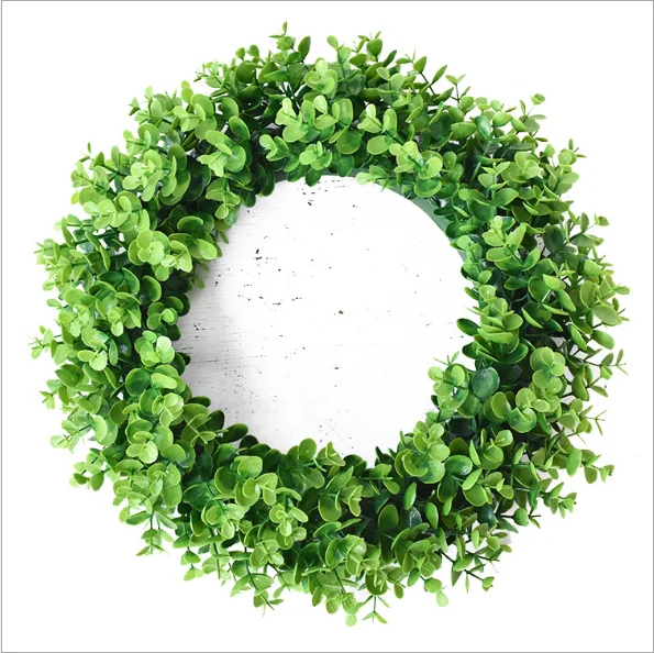Artificial Eucalyptus Wreath Boxwood Wreath Artificial