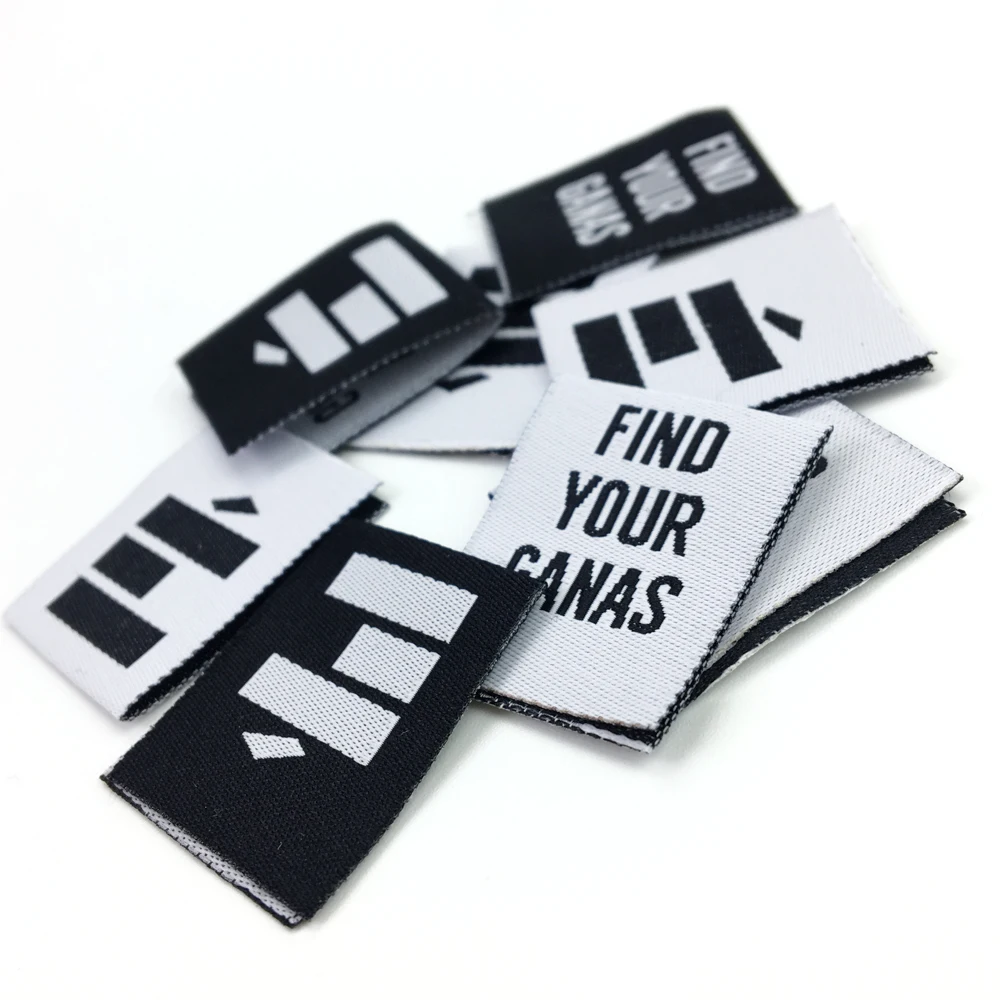 Environmental Brand Woven Label Tag for Foreign Trading Garments Cotton Clothes