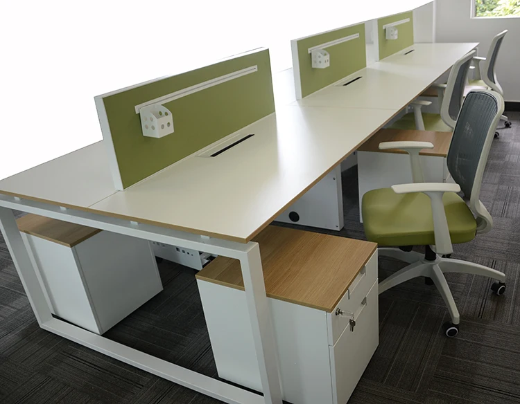 Factory customization modern new design Modular  office  workstation staff open benching