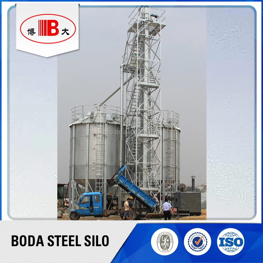 China metallic assembly feed steel silos for sale