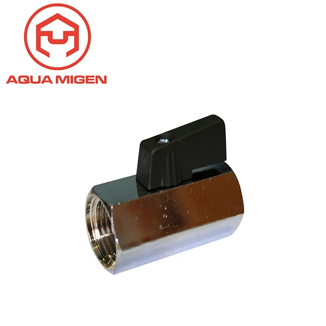 hot selling 1/4 Bsp Thread Stainless Steel Male Female Key Coupler Line Mini Ball Valve