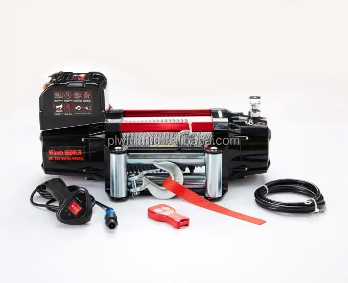 9500lb electric winch off road winch for car jeep recovery with remote control