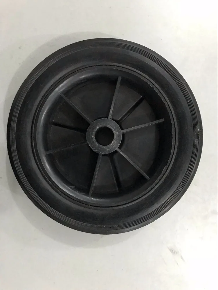 9 inch lawn mower plastic wheel for garden cart