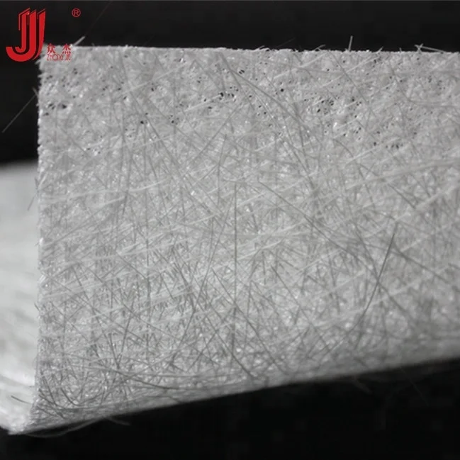 Hand Lay up Waterslides veil 300g E-glass powder chopped strand mat