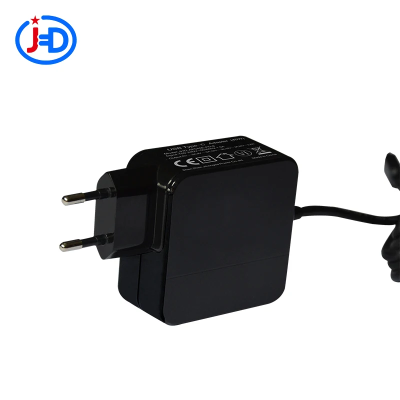 China manufacturer 19v 2.37a 45w ac travel adapter power usb pd charger