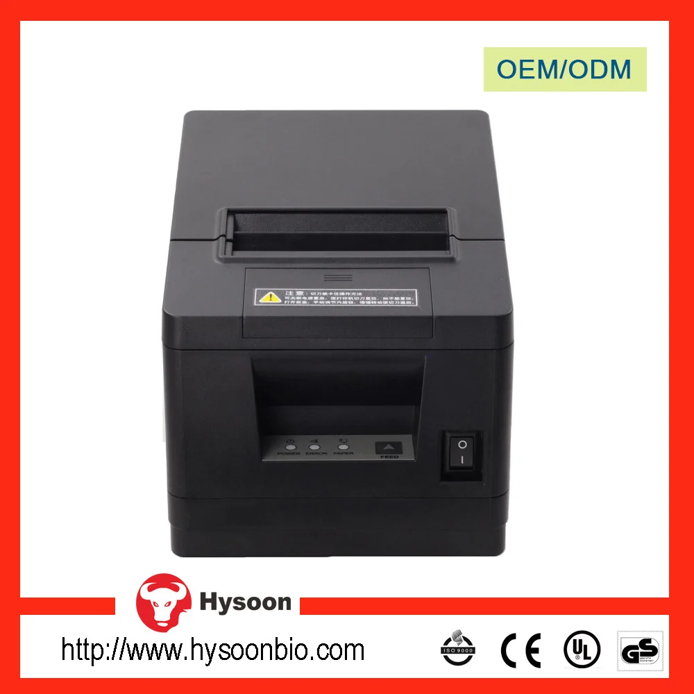 80mm Auto-cutter With High Speed Thermal Receipt Printer For Kitchen HS-802305