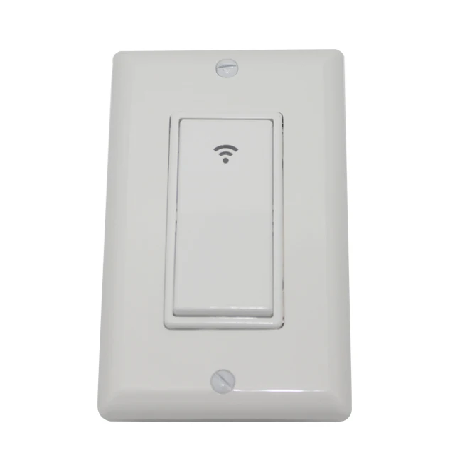 
Alexa google home smart wifi switch work with homw system photo electric light control switch 