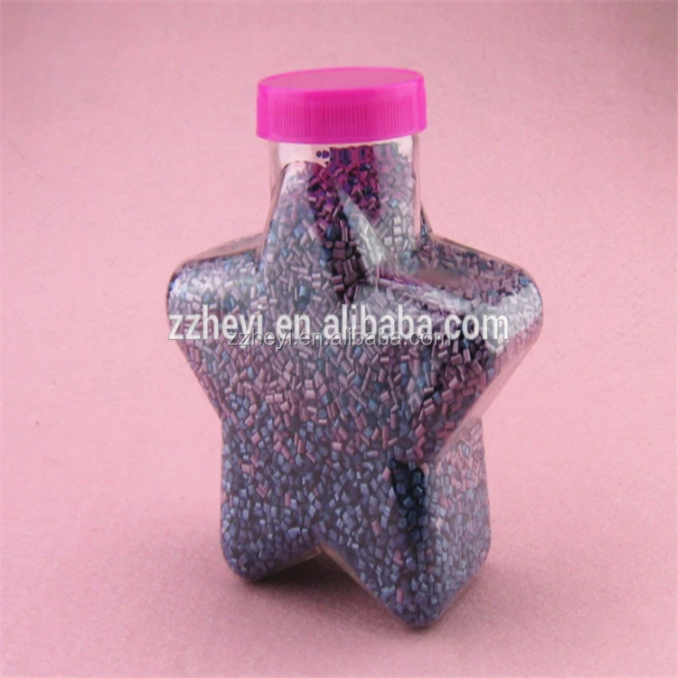 14oz 420ml Star Shape Plastic Candy Jars Wholesale