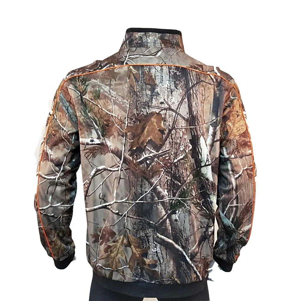 Topgear classic men branded windproof  bounded breathable outdoor wholesale camo waterproof hunting jacket hunting clothes