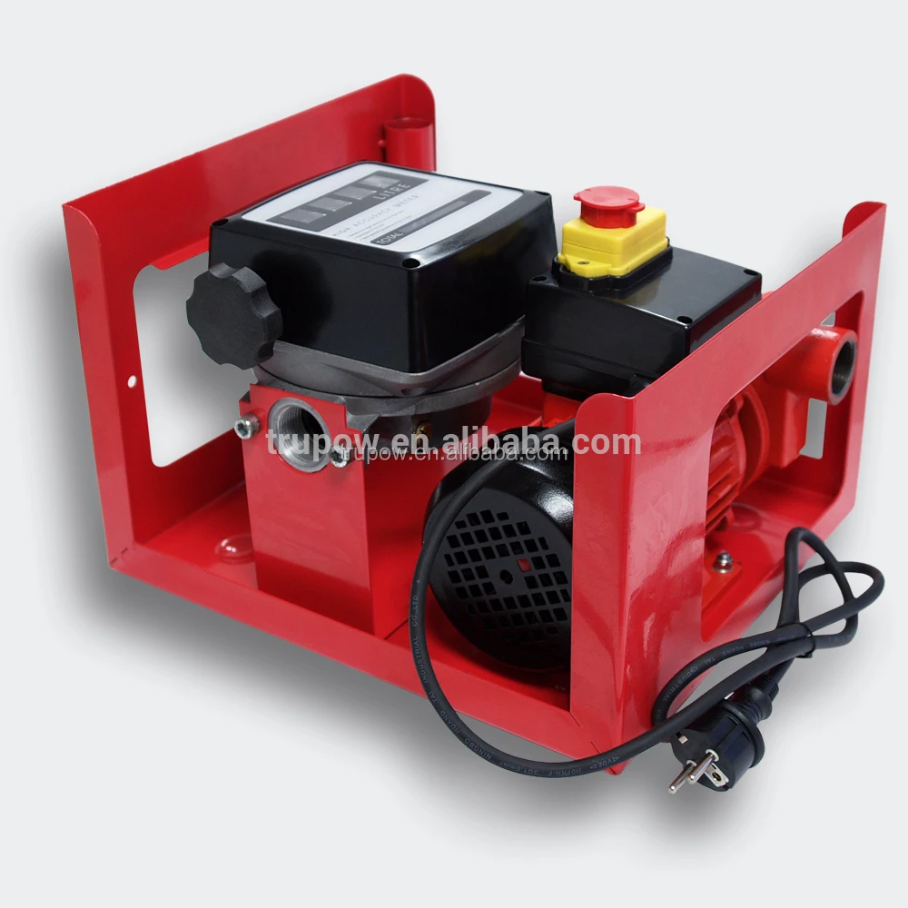 Trupow Electric self-priming biodiesel kerosene oil transfer fuel pump station 600W 2400 L/h
