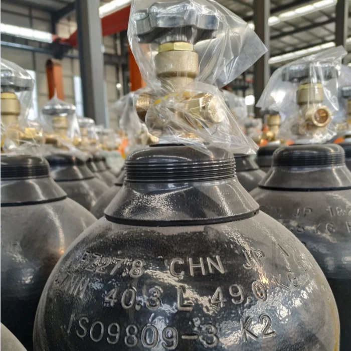 50 liter oxygen cylinder refill with O2 gas with  working pressure 150 bar