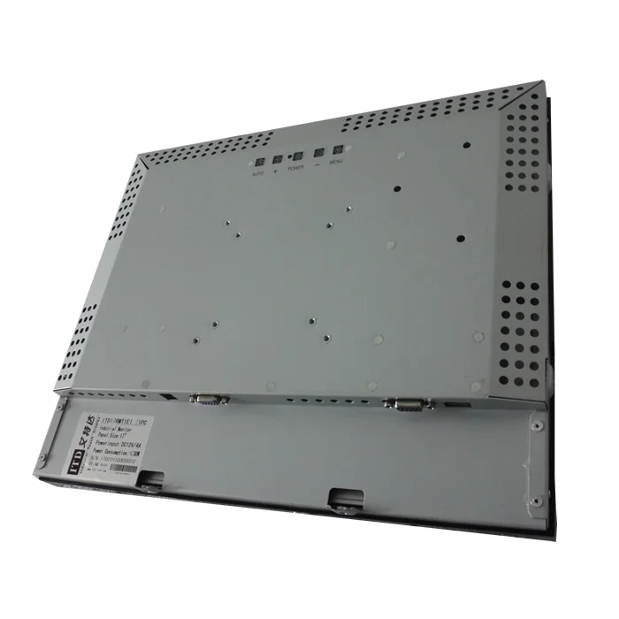 15 inch industrial open frame lcd touch monitor with saw touch for kiosk, ATM