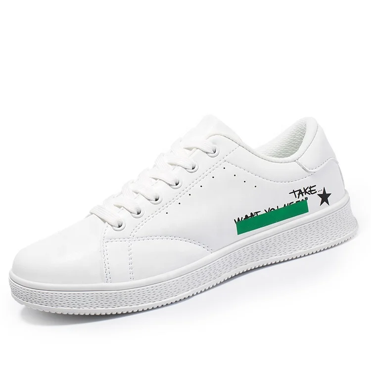 
Wholesale custom design PU lace up casual skateboarding shoes sneakers 