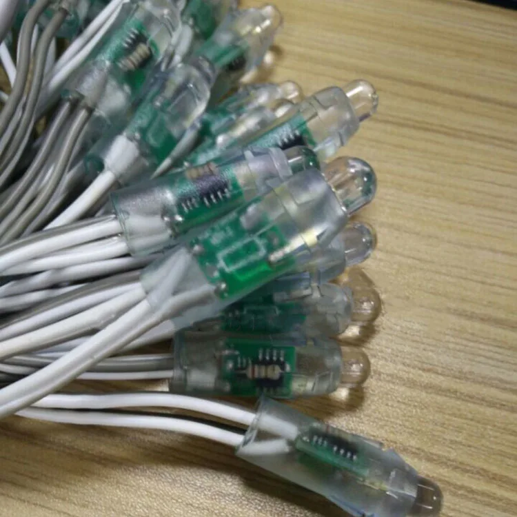 Рождественская мигающая светодиодная гирлянда для праздничного освещения 2017