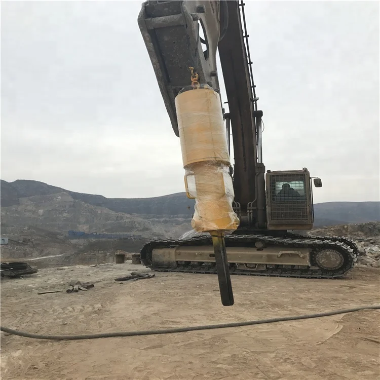 900-1200T splitting force hydraulic rock splitter in factory price