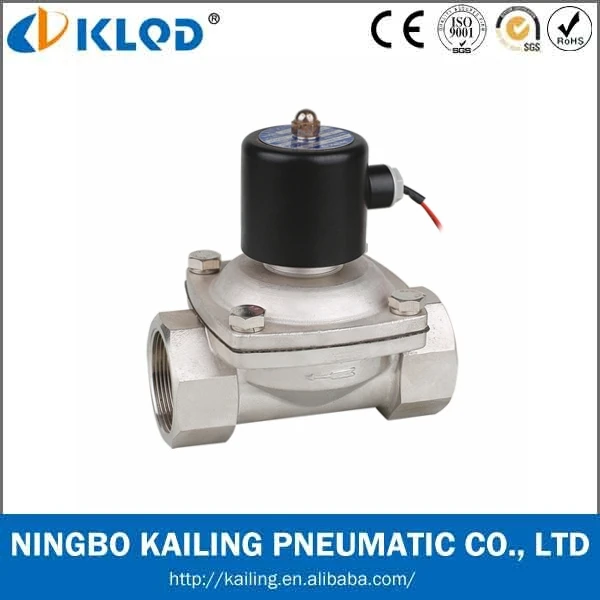 1/8~2 inch Hot Water Solenoid Valve Stainless Steel Solenoid Valve