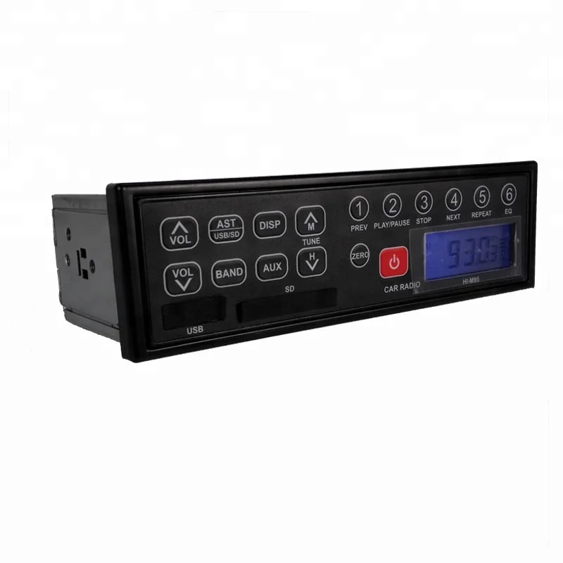 Excavator Spare Parts Car Cd Radio Ace MP3 China Heavy Band Wave USB SD Card