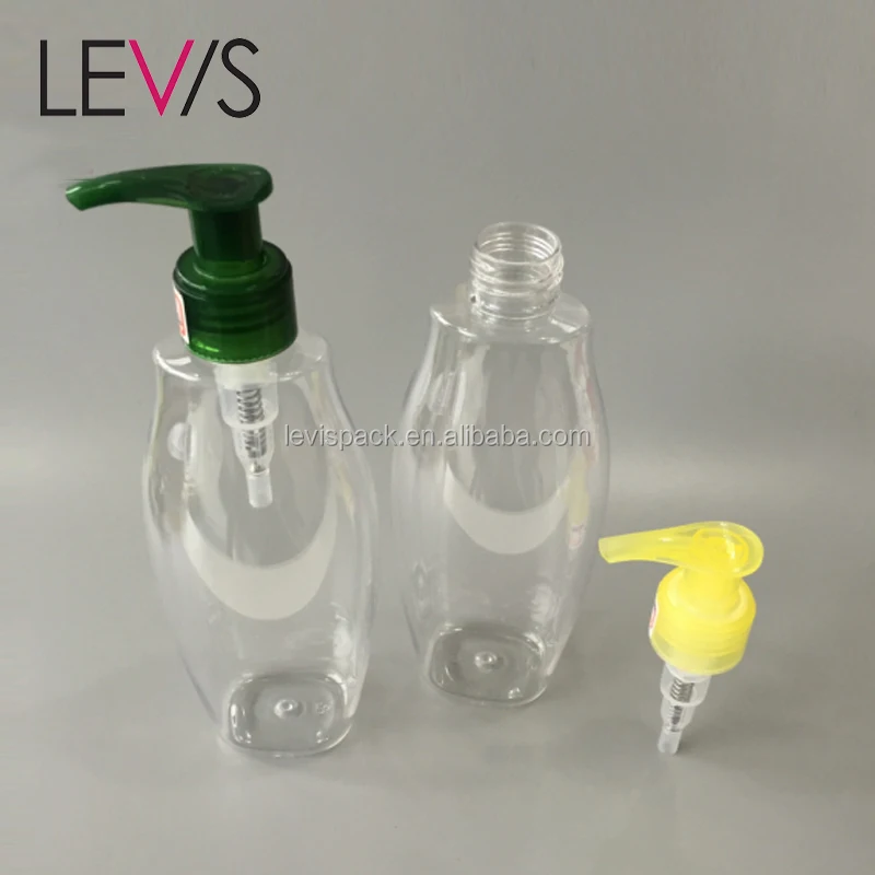 
Concise design Selling well around the world 250ml clear dishwashing liquid plastic bottles 