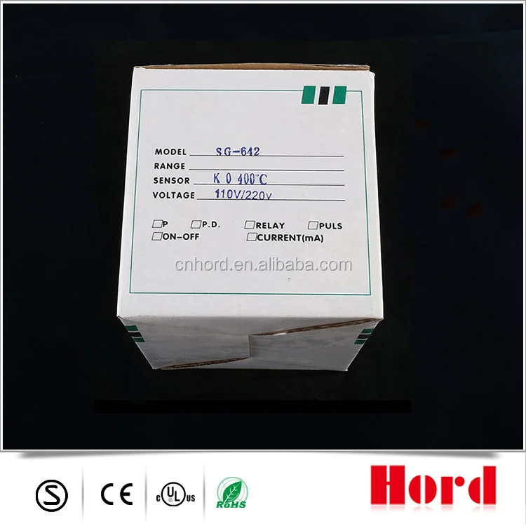 Dial setting number in dicating thermoregulator temperature controller SG-642