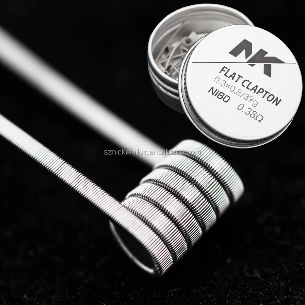 NK prebuilt coil fused alien clapton wire vape atomizers premade vape coils