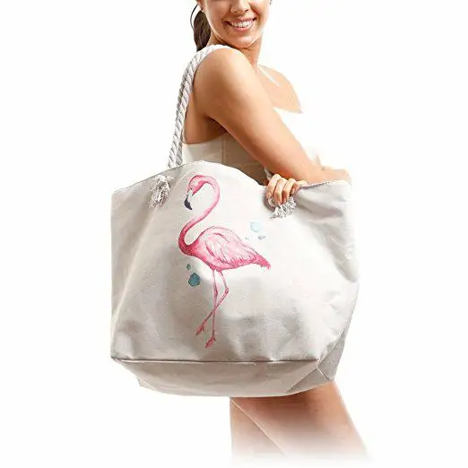 Factory Direct Sales Reusable Customized printing logo Tote blank Large-size Cotton Shopping Bags For Women