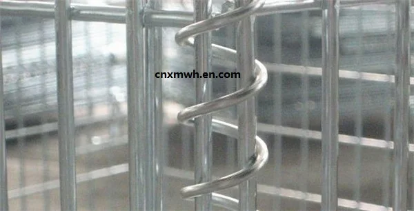 Industrial metal basket wire mesh box pallet container,Stackable Steel Wire Mesh Warehouse Pallet Cage,Stacking Wire Mesh Basket