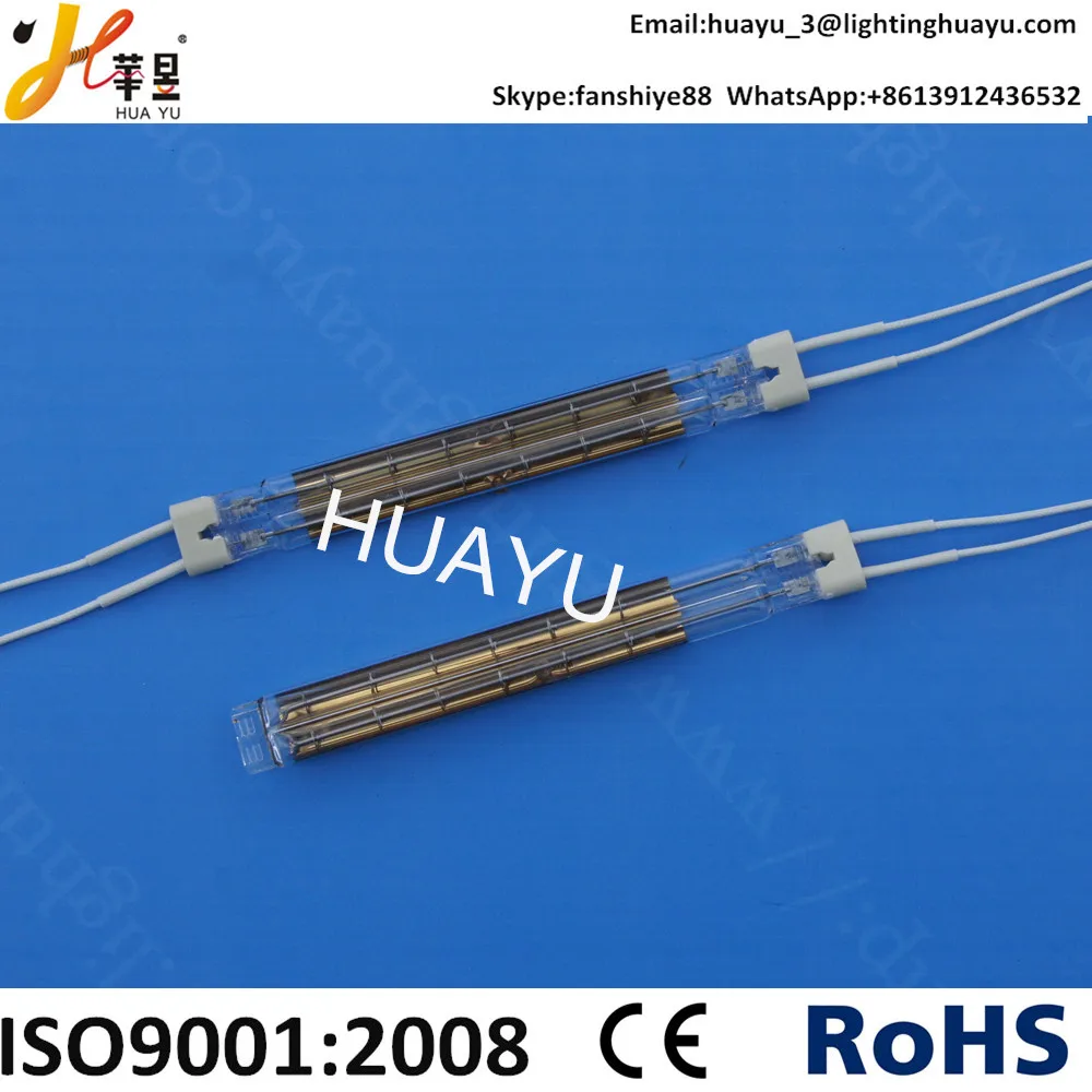 1,5 кВт электрическая инфракрасная галогенная нагревательная лампа