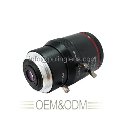 3 megapixels 4-12mm manual aperture zoom lens industrial camera lens C interface 1/2
