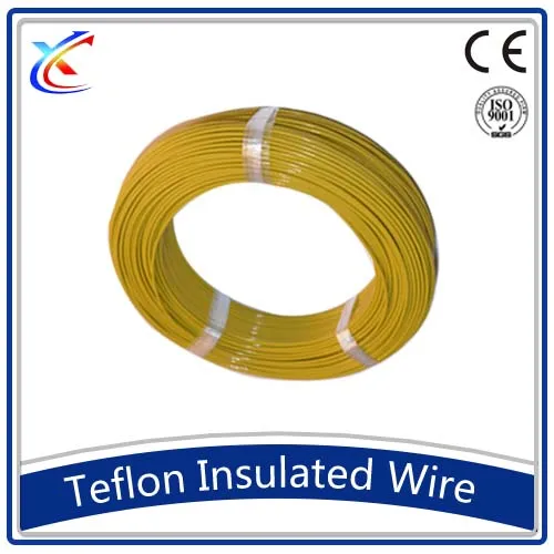 Высокая температура электрический 24awg провода тефлон