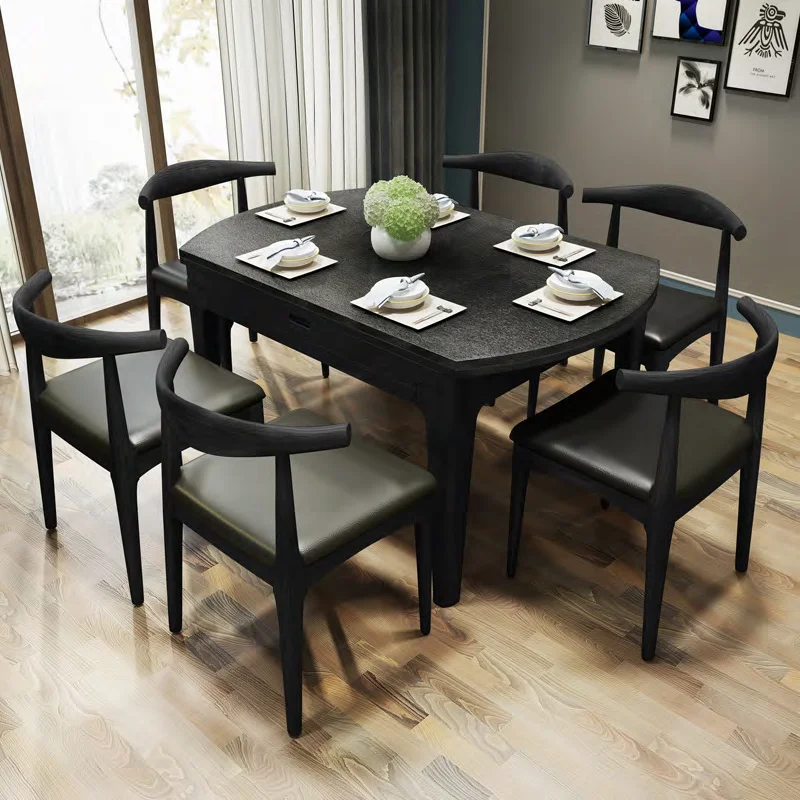 Modern style dining table with chair