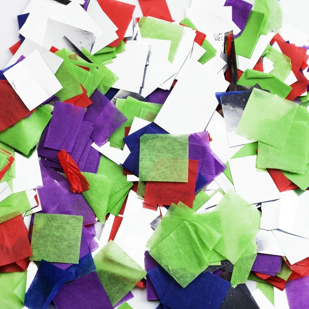 Серебряная пушка с конфетти