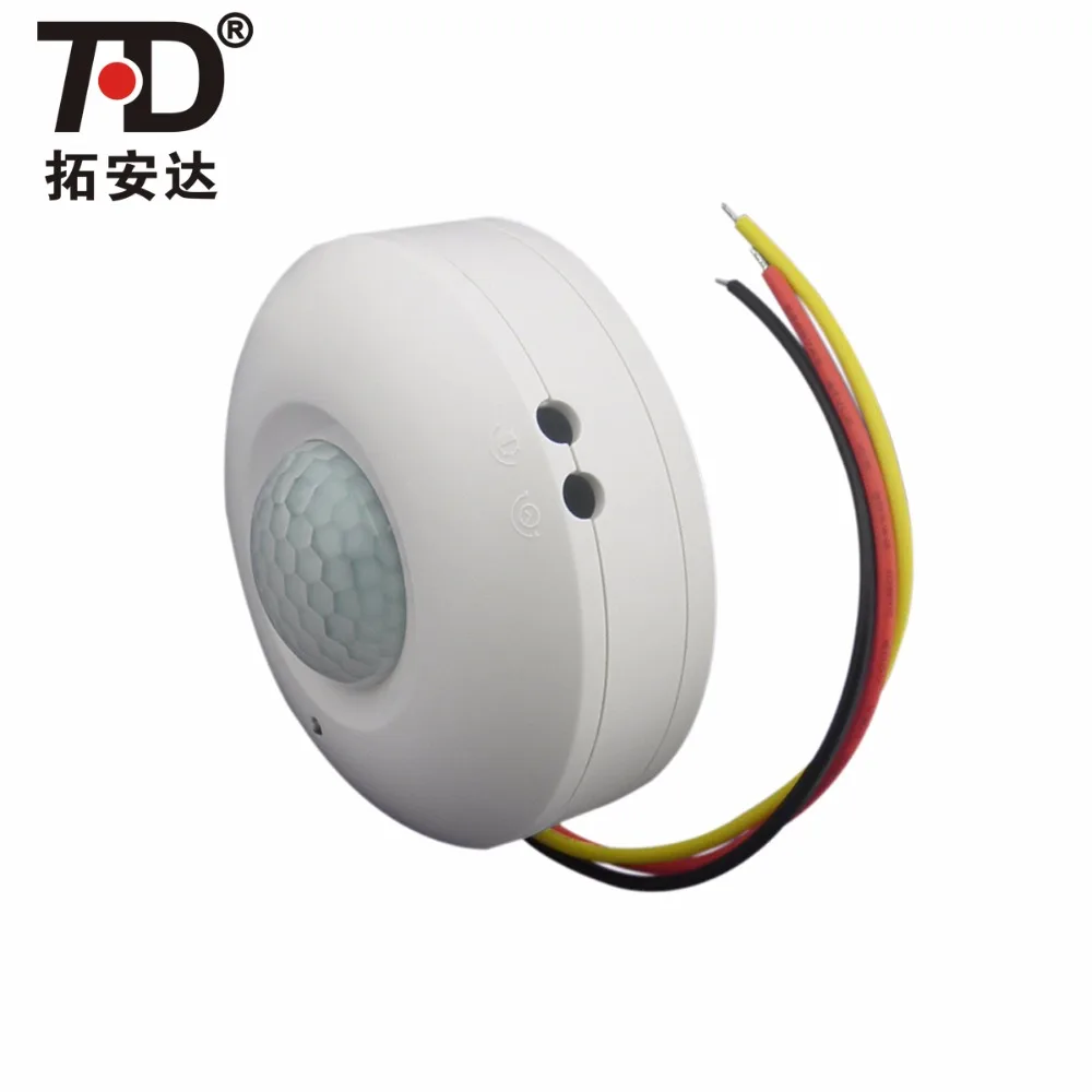 
Supply DC12V Ceiling Mount PIR Infrared Motion Sensor Switch 