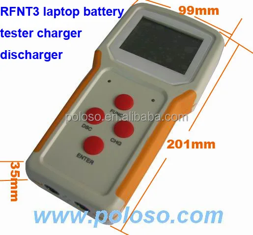 Portable laptop battery tester for lenovo Dell HP IBM Acer Asus ,Testing capacity voltage Charge Discharge