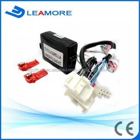 Складное зеркало модуль для Toyota corolla ( 08-13 ) 12 в постоянного тока В напряжения зеркало складное комплект