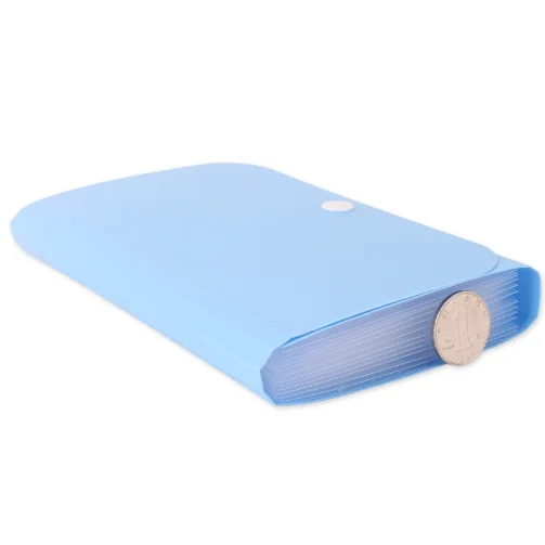 12 Layers PP Plastic Candy Color Finance Bill Folder Expanding File Folder Document Bag