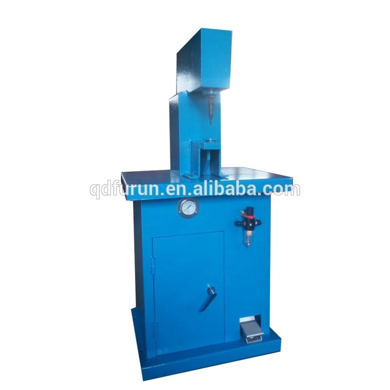 QM-24B Model Pneumatic Brake Shoes Plate riveting machine for Volvo