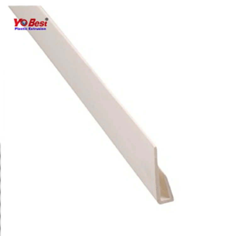 ПВХ пластик J-секция кромки для облицовки стен и потолка строительства формовки