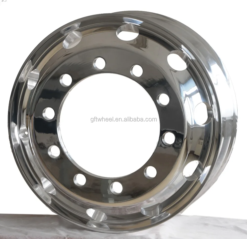 
Forged Aluminum Alloy Wheel 22.5x8.25 Disc Type Truck Wheel Rim 