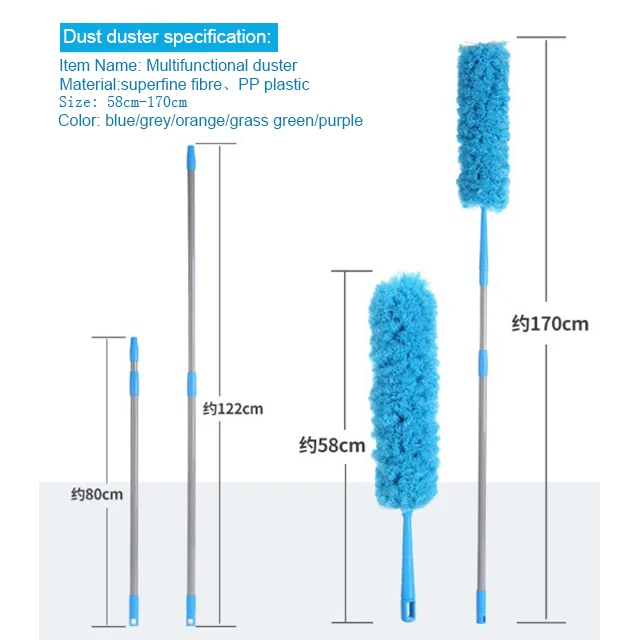 Magic Dust Cleaning Microfiber Duster Extendable