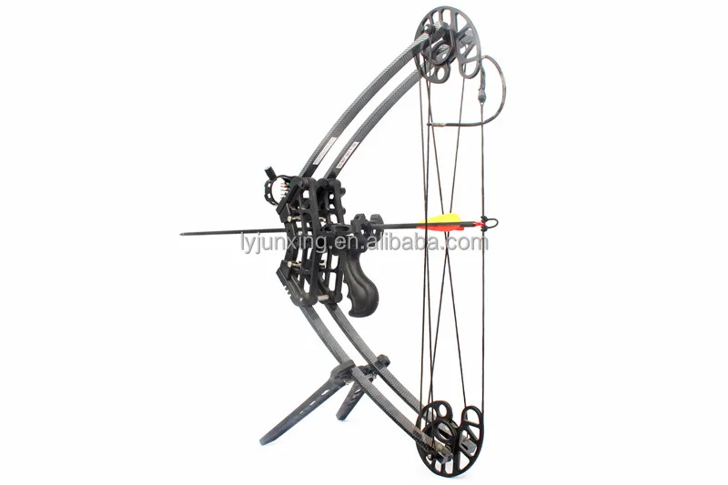 Camo Hunting Bow Set Triangle Hunting Compound Bow & Arrow Set