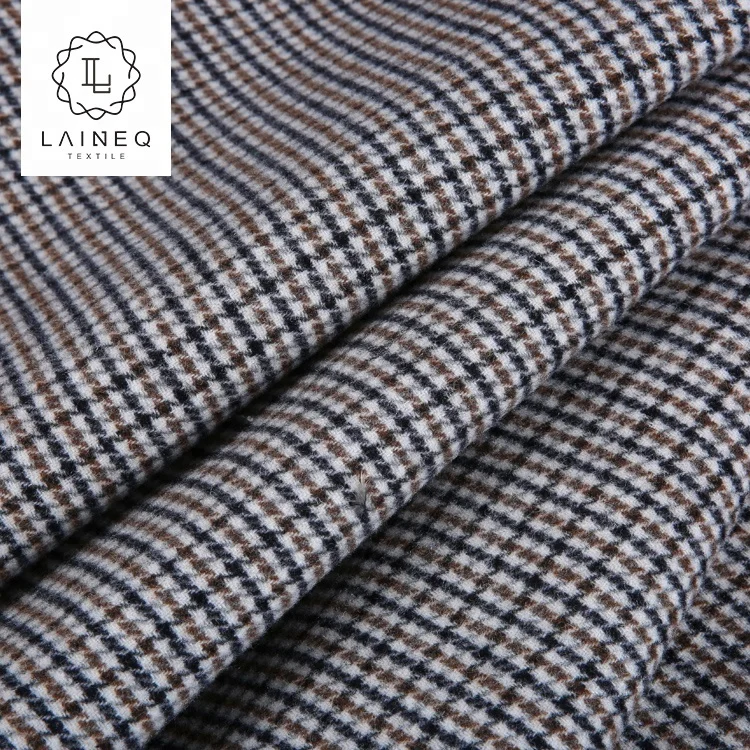 2019 high quality colorful classical heavy wool plaid fabric velvet