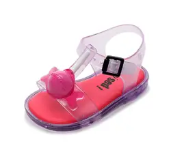 Lollipop lovely kids summer jelly sandals