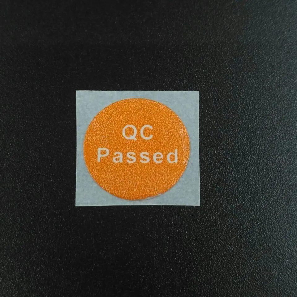 Cheapest Custom Size Mini Sticker QC Adhesive Letters Stickers