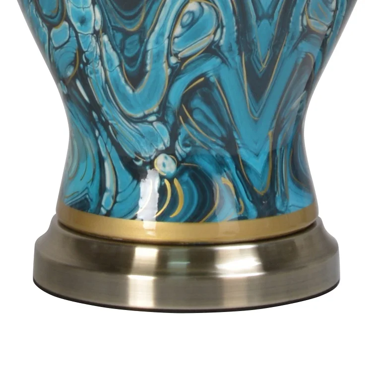 European design table lamp living room ceramics antique tiffany lamp for wholesale