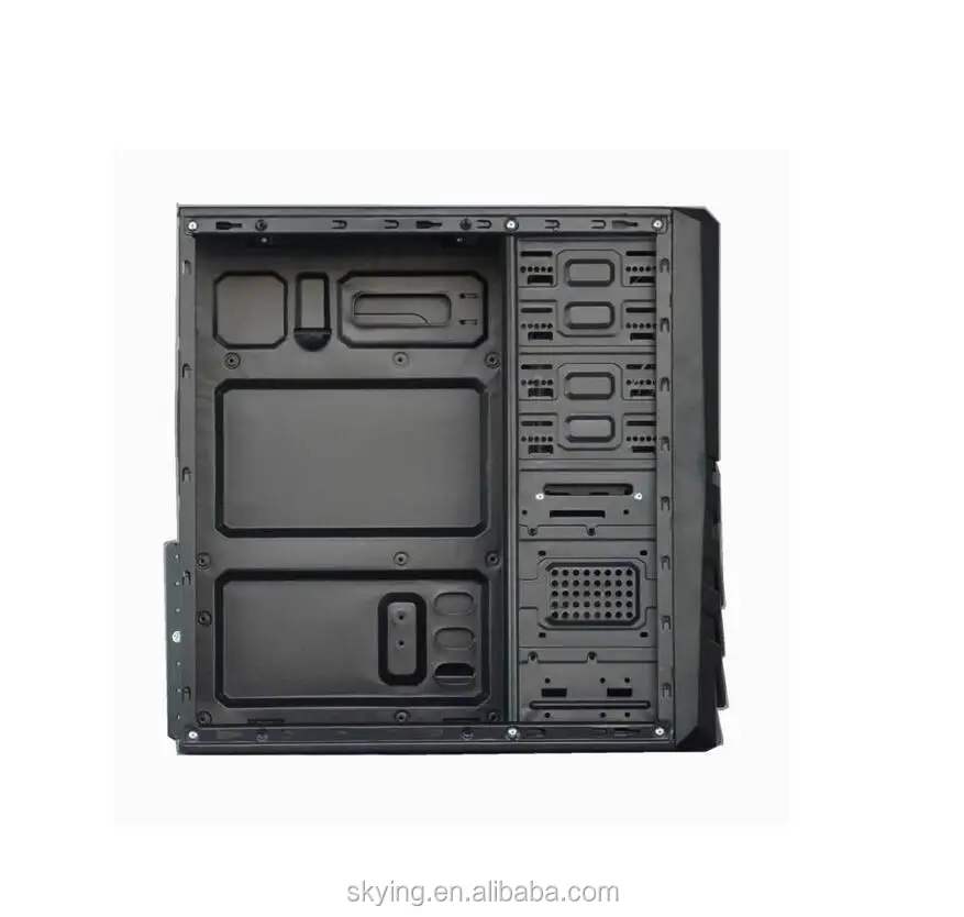 2022 New Competitively Priced Micro Pc Case Cabinet Computer Hardware Sk-10 Desk Atx Computer Cases Towers Gaming Pc