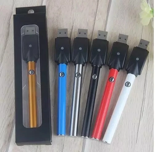 
2019 Hot selling electronic cigarette accessory 510 cbd battery vape pen 400mAh with USB charger 
