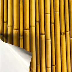 Professional Factory Made Quality-Assured Bamboo Grain Decorative 3D Wallpaper Wall Paper Roll